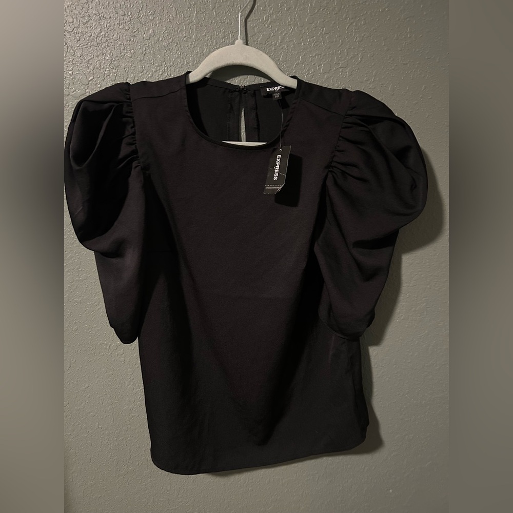 NWT Black Express Blouse